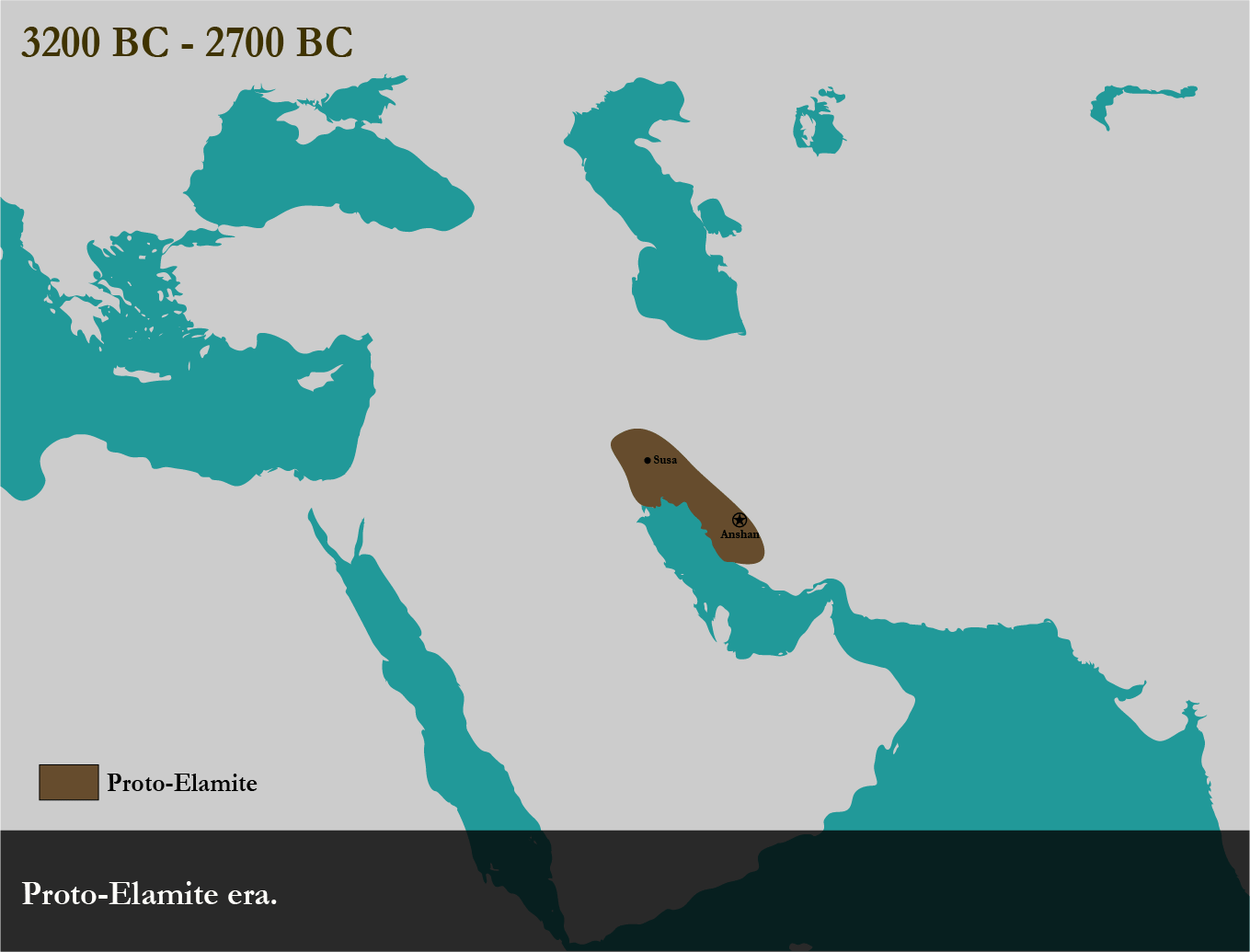 イランの歴史_Timeline of Pre-Achaemenid era.